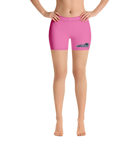 Pink JRN Women's Stretch Shorts