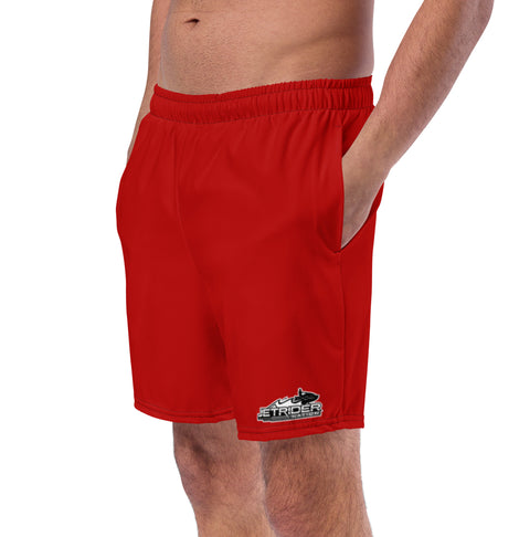 JRN Red Men's Swim Shorts